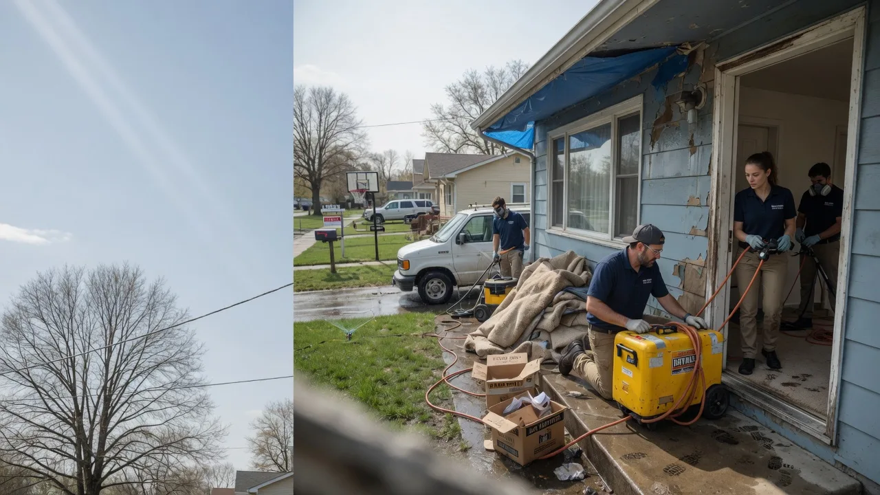 Basement Flood Cleanup in Encinal, TX near me